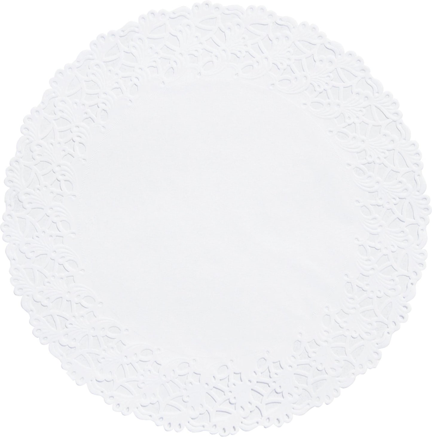 Ensemble de bords de gâteau Duni 6 pièces blanc ø36cm