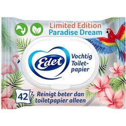 Papier toilette humide edet paradise dream 42 feuilles