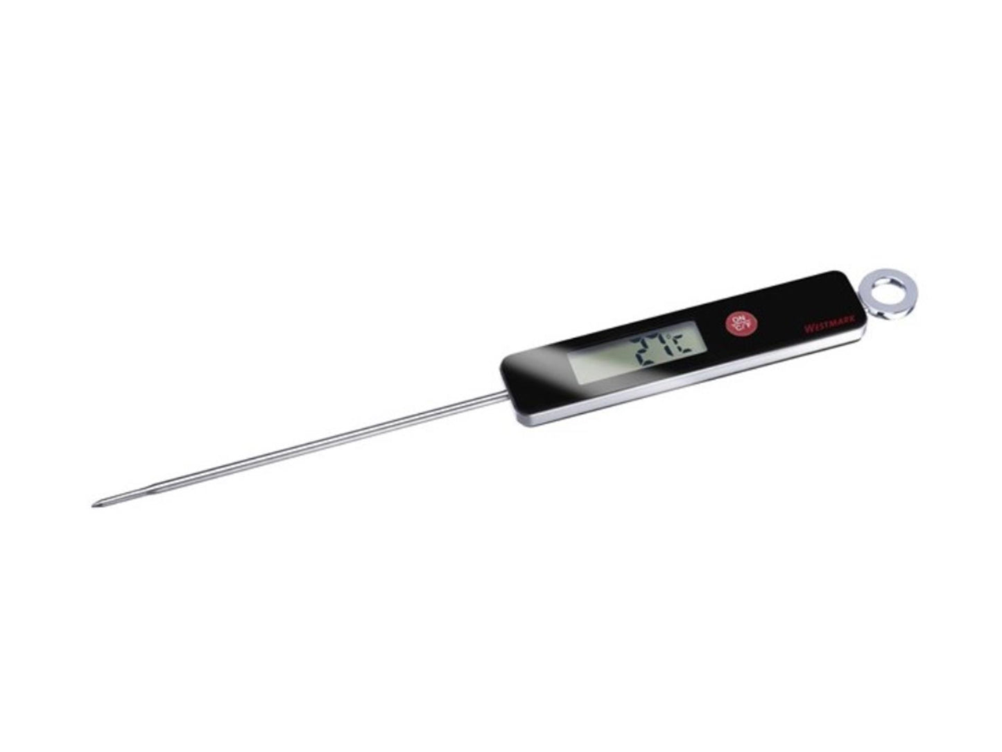 Thermomètre à torréfaction numérique de Westmark Westmark en acier inoxydable noir