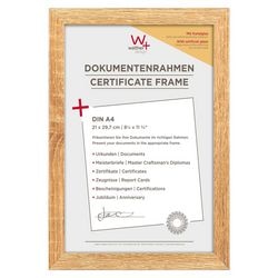 Cadre photo walther design efx130e bois marron