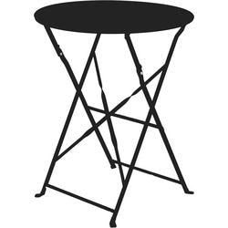 Table ronde propulsée par paperflow eden taedeno.01 noir