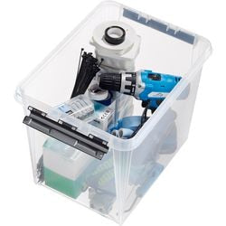 Boîte de rangement smartstore 3493070 25 l transparente