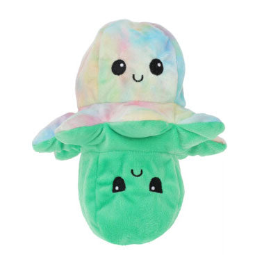 Poctupe en peluche réversible