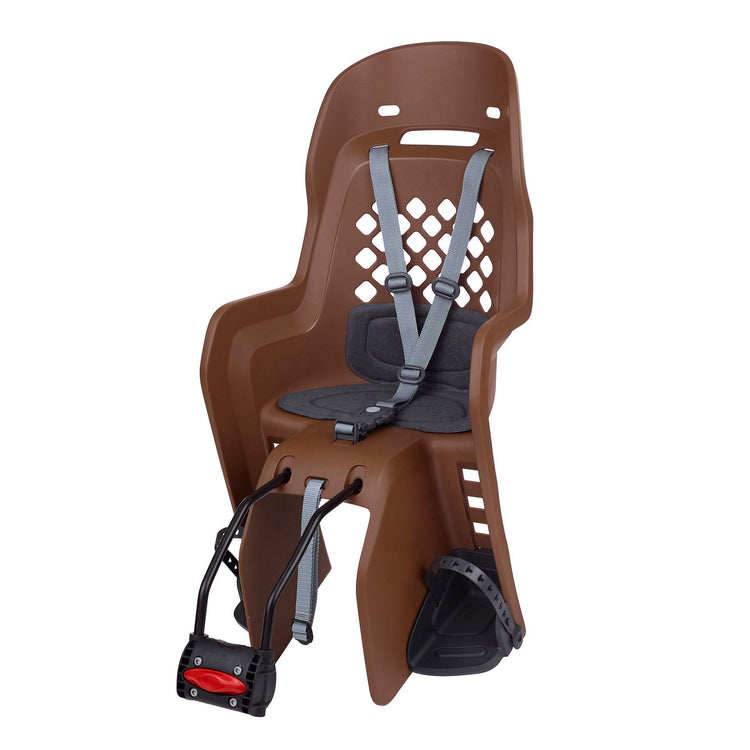 Frame de joie du siège arrière Polisport Bev. Gris foncé brun