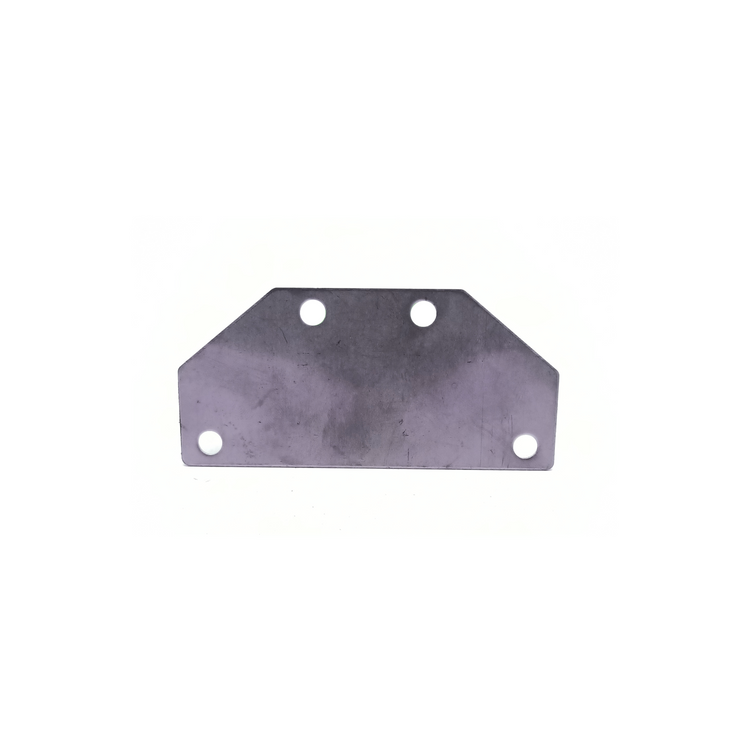 Plaque de transition inox pour porte-bagages Gazelle 27-80mm