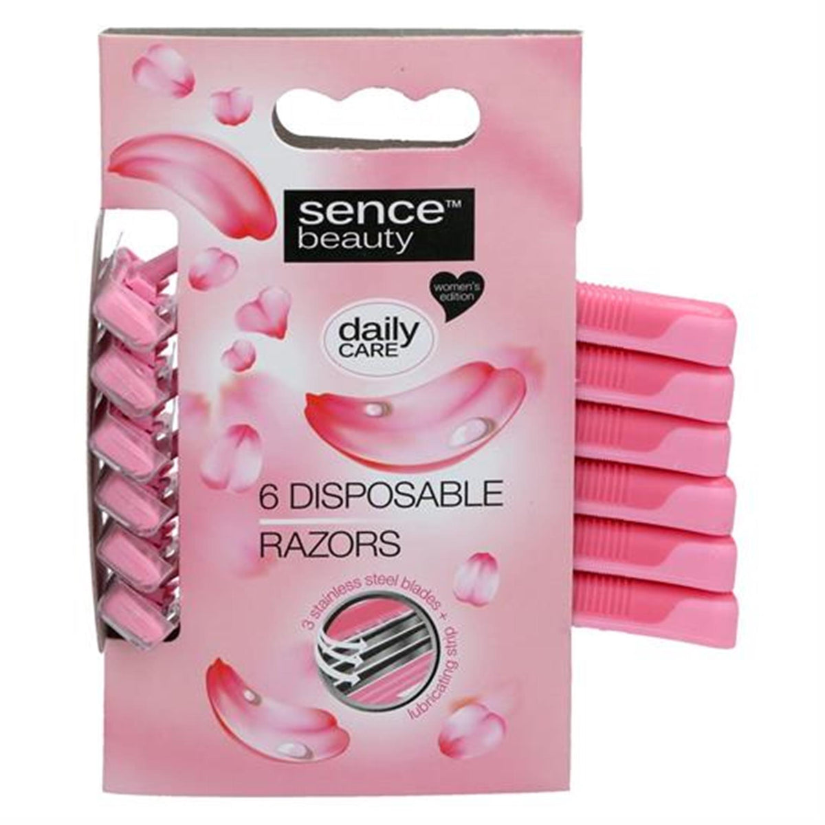 Sence rasoirs lames de rasoir 6 pièces femmes