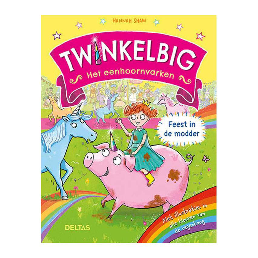 Deltas twinkle pig le cochon licorne - fête dans la boue