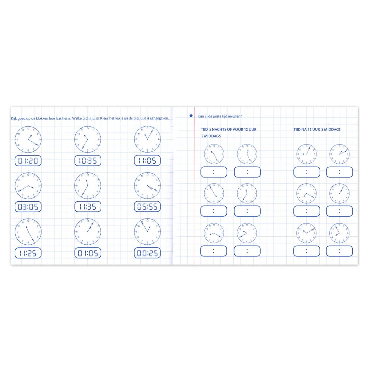 Deltas mon exercice de klok 9-11 ans