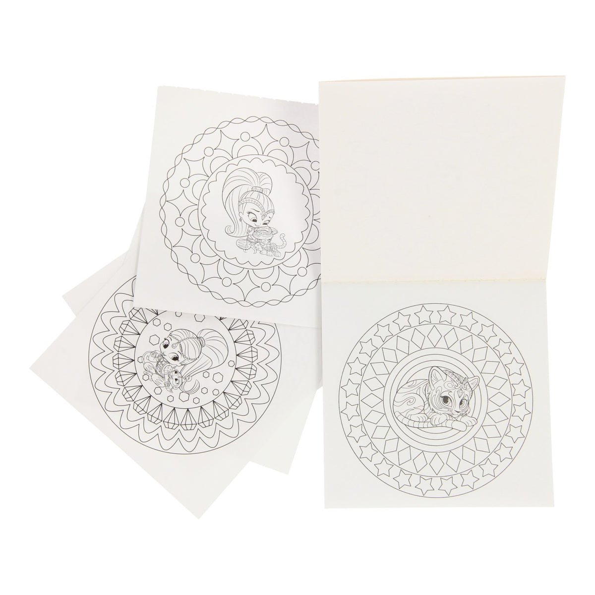 Shine Shine mini livre de coloriage mandala