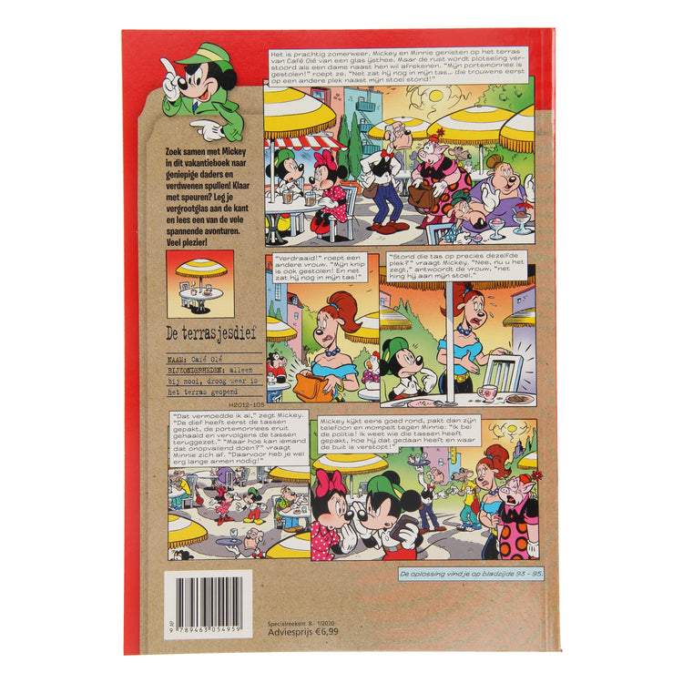 Livre de vacances Mickey le résout