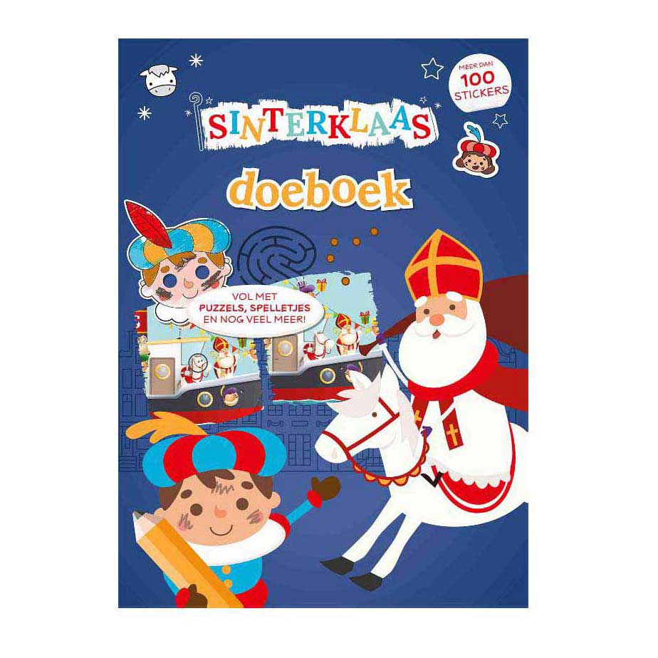 Cahier d'activités Sinterklaas des éditeurs Rebo