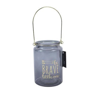 Gusta Tealight Holder 'Soyez courageux petit' 15 cm