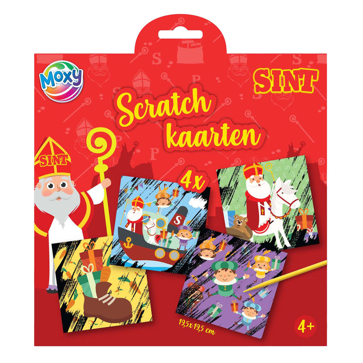 Creative Craft Group Sint 4 Cards à gratter