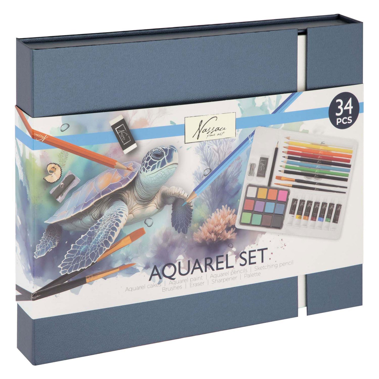 Creative Craft Group Aquarel Art Paint Paint Set, 34dlg.