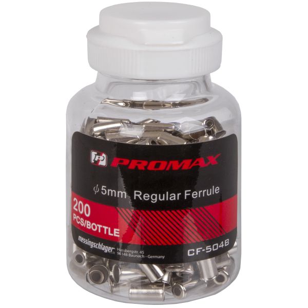 Promax Cable cap metal ø5mm pour cable de derailleur (200 pieces)