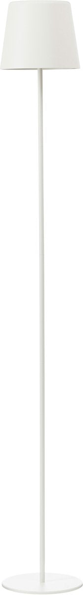 Brilliant kaami - lampadaire d'extérieur - LED 4W - ø 18 cm - 350 lm - 3000k - dimmable en 3 étapes - rechargeable par USB - fonction mémoire - IP44 - blanc