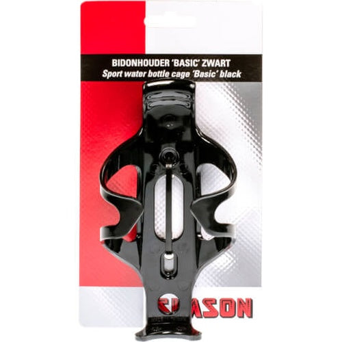Porte-bouteille Simson Basic noir brillant sur carton