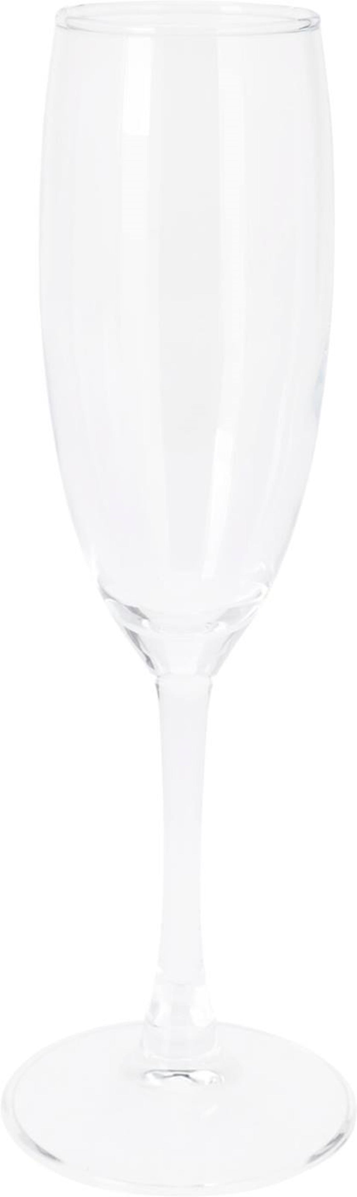 Ensemble de verres à champagne Atmos fera 6 pièces 190ml