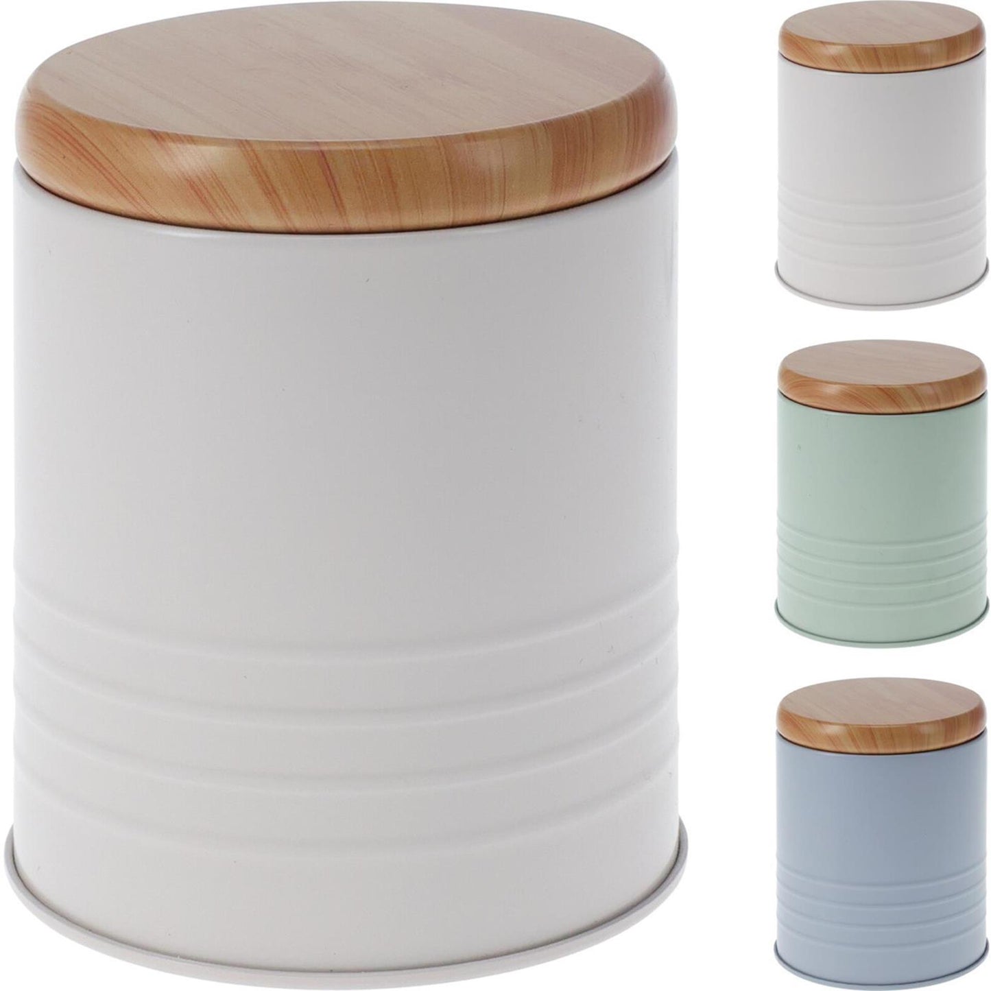 Excellente boîte de rangement pour articles ménagers ronde ø8,5xh10,5cm