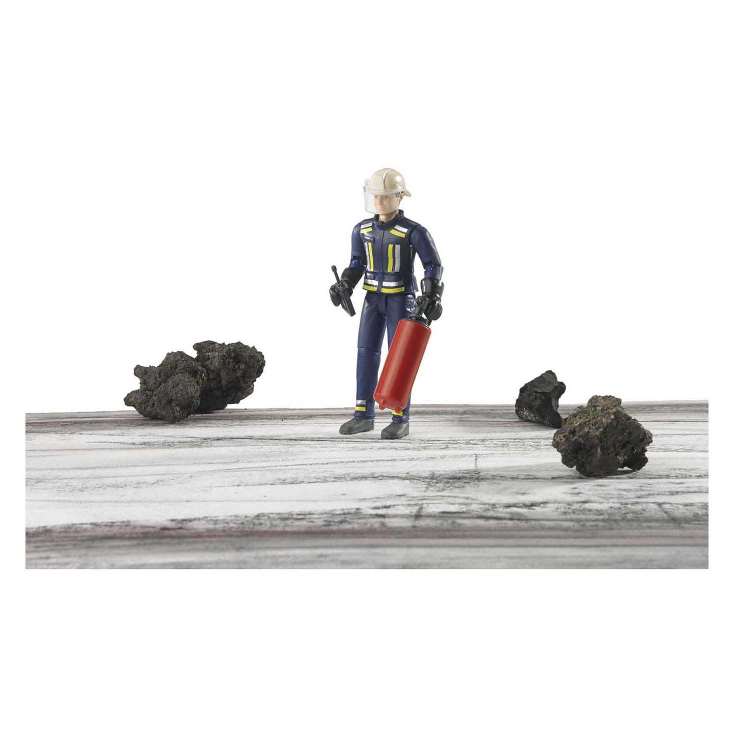 Bruder Bworld Fireman avec accessoires