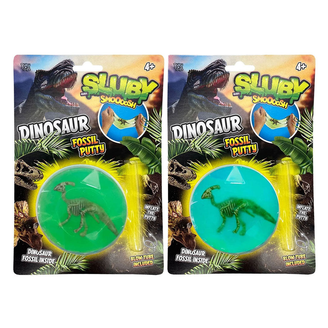 Putty squelette de dinosaurus SLUBY
