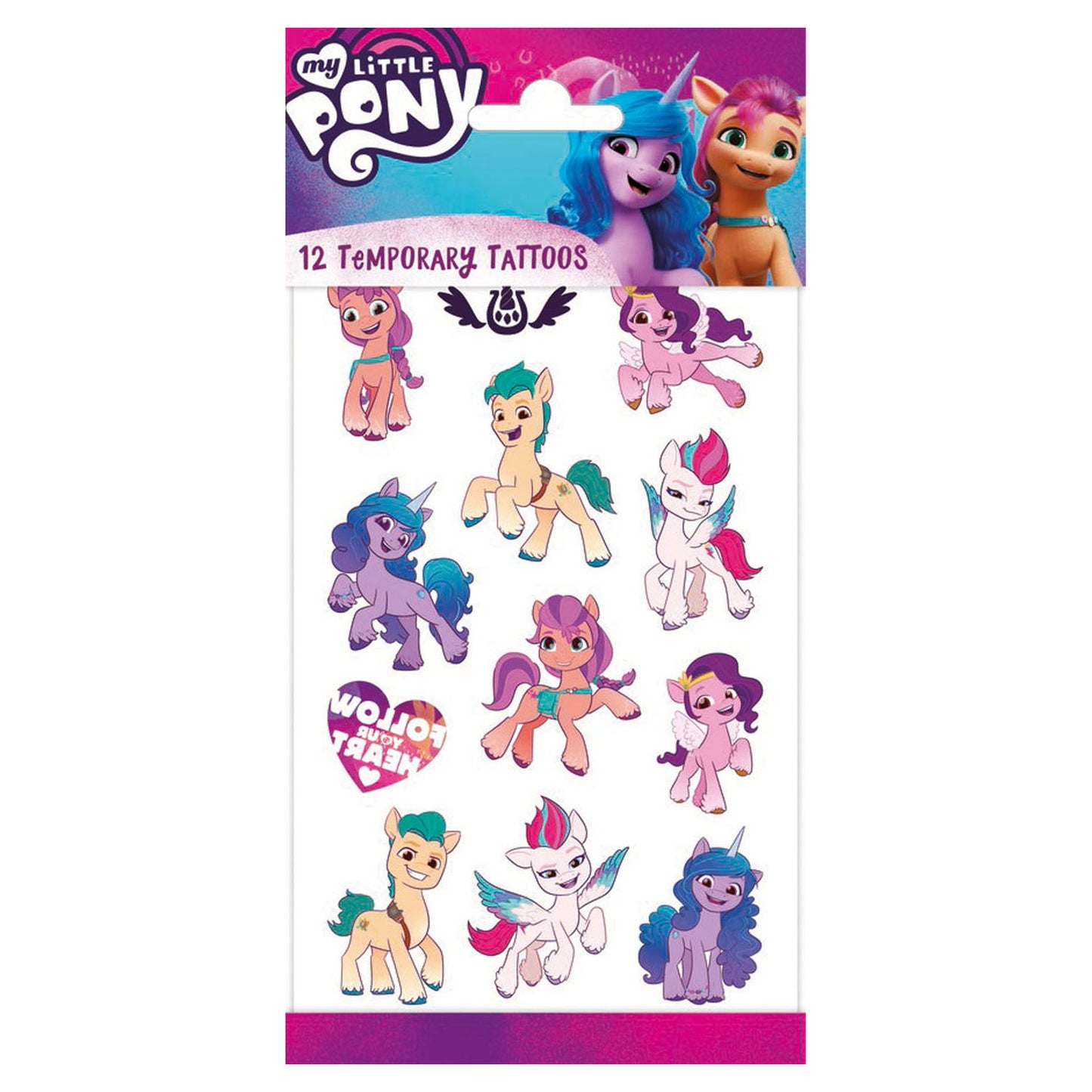 Tatouages totum mon petit poney