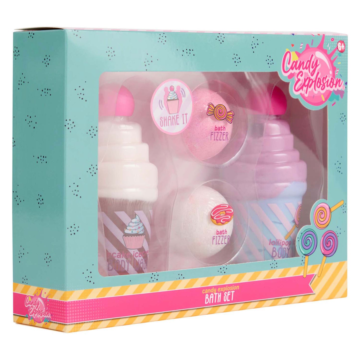 Créez-le ! ensemble de bain explosion de bonbons