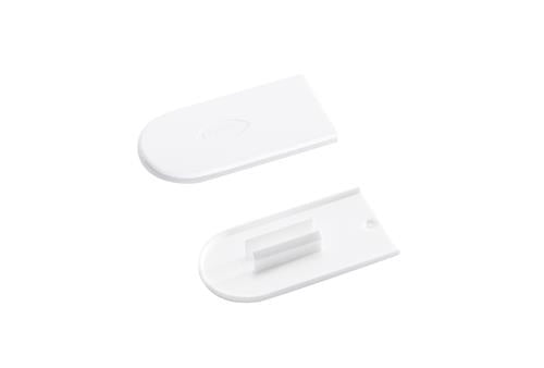 Caches Lamello armoireo ral9003 (100pcs)