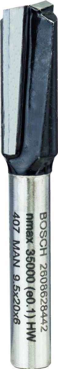 Fraise en bout Bosch dub.sn, hm,9,5x19,5mm,6mm