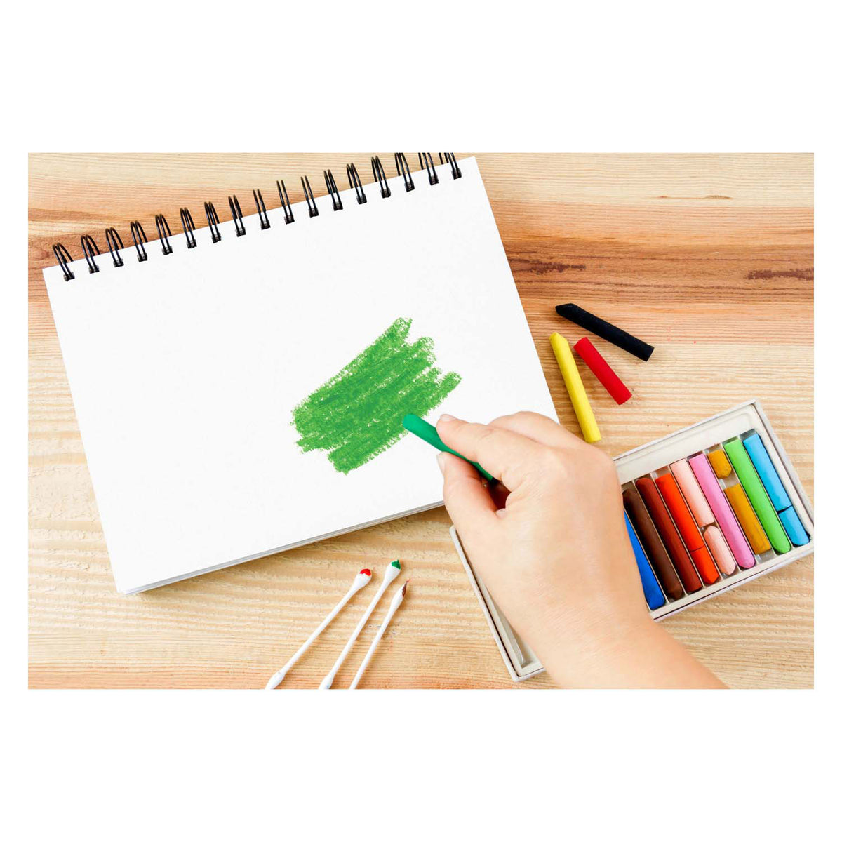 Pastels d'huile, ensemble de 30 couleurs