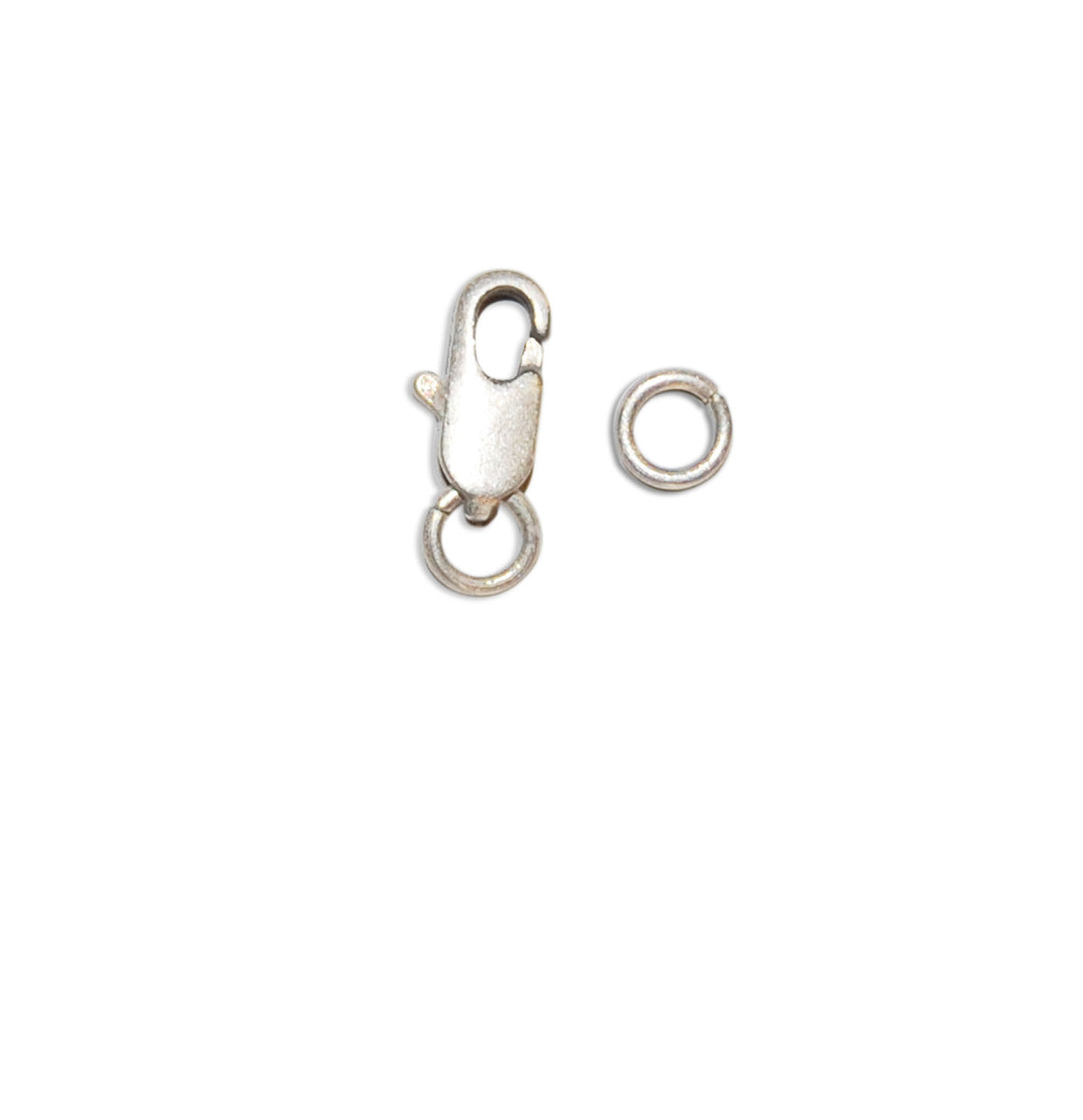 Vaessen creative • fermoir mousqueton 11mm plaqué argent
