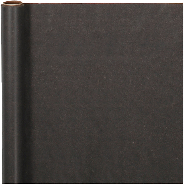 Papier cadeau Vivi Gade, l: 50 cm, 60 gr, noir, 5 m 1 rouleau