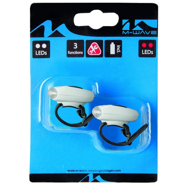 M-Wave Mini kit d'éclairage LED Cobra 3
