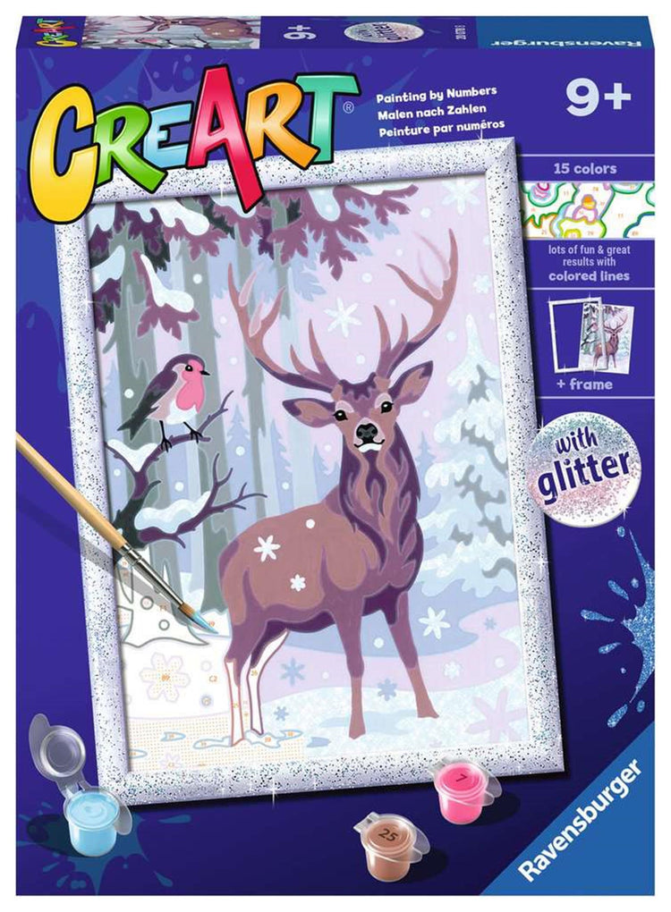 Ravensburger Creart peinture au nombre d'amis festifs