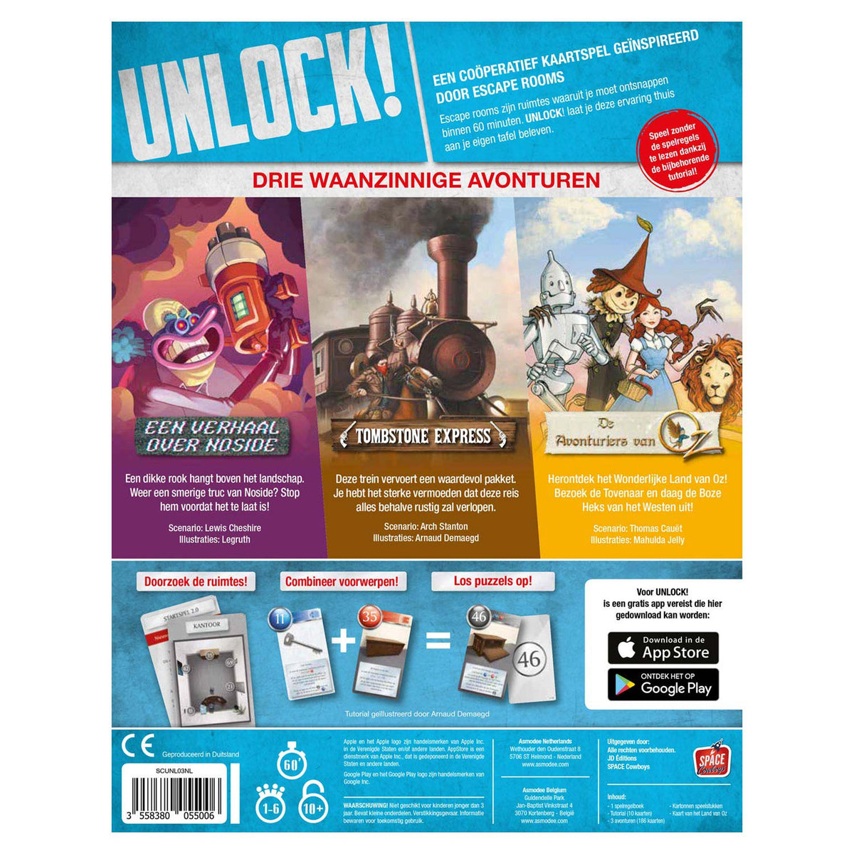 Asmodee déverrouille! 3 aventures secrètes