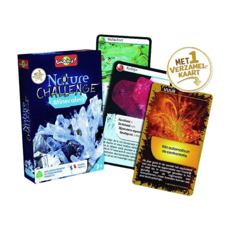 Geronimo jeux bioviva quatuor nature challenge - minéraux