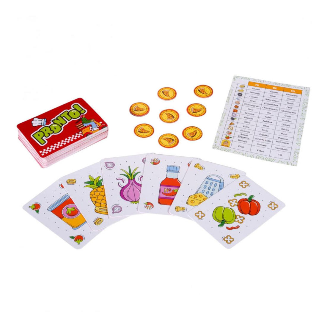 Jeu de cartes Geronimo Games pronto