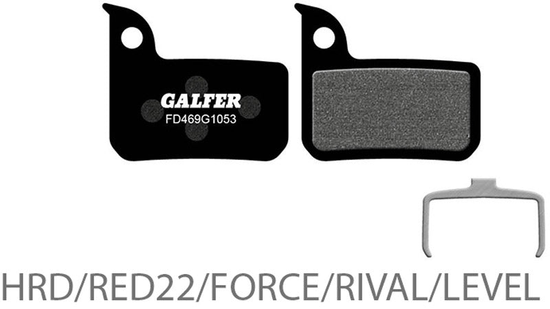 Plaquettes de disque standard pour vélo Galfer pour sram