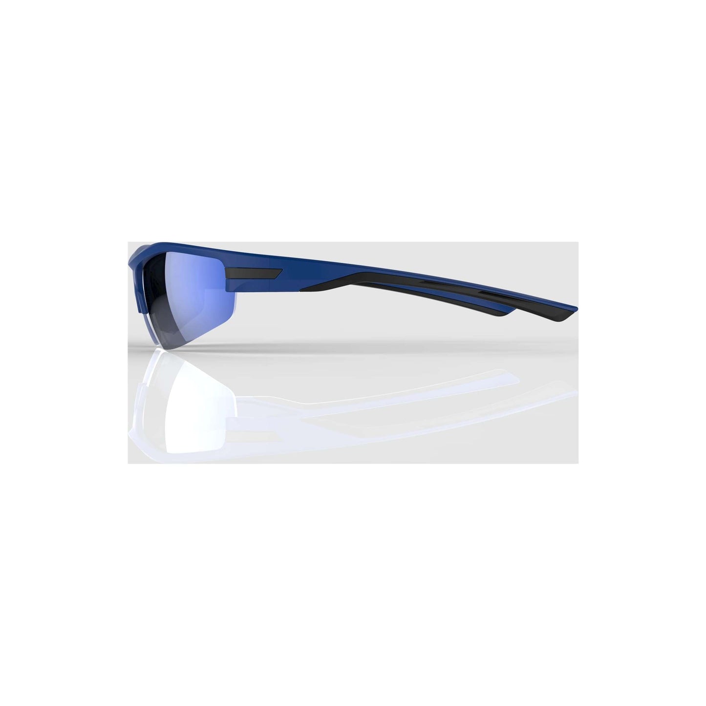 Mirage Sunglasses Sport avec 3 paires de lentilles Bleu noir