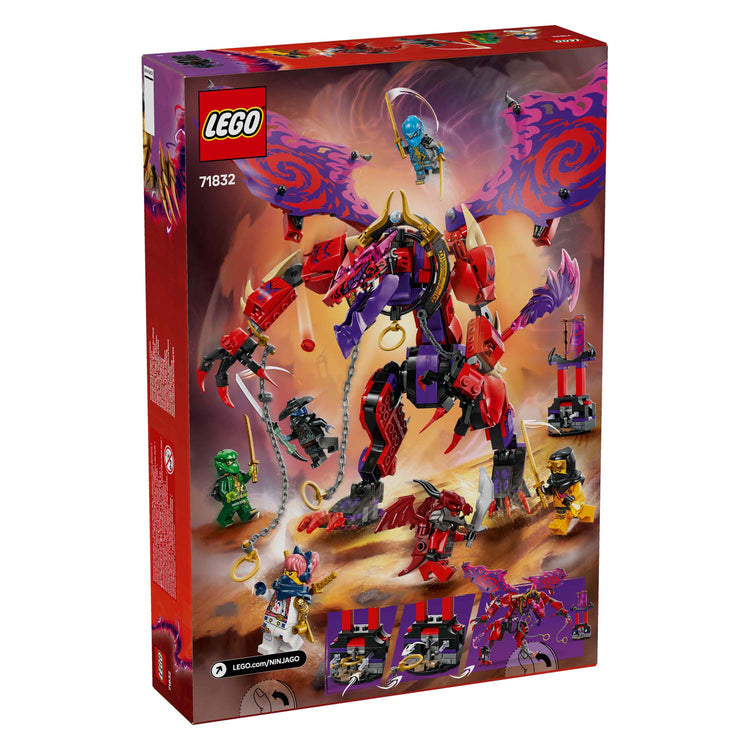 Lego 71832 Ninjago Lightningtand Dragon de Chaos