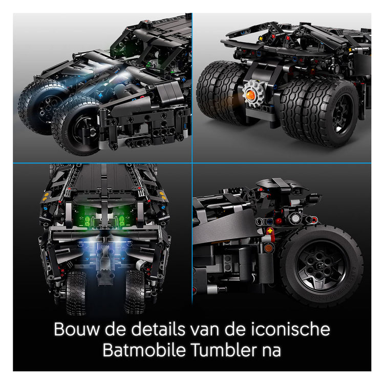 Kit de construction de voiture Lego Technic Batmobile Tumbler pour enfants et décoration 42239