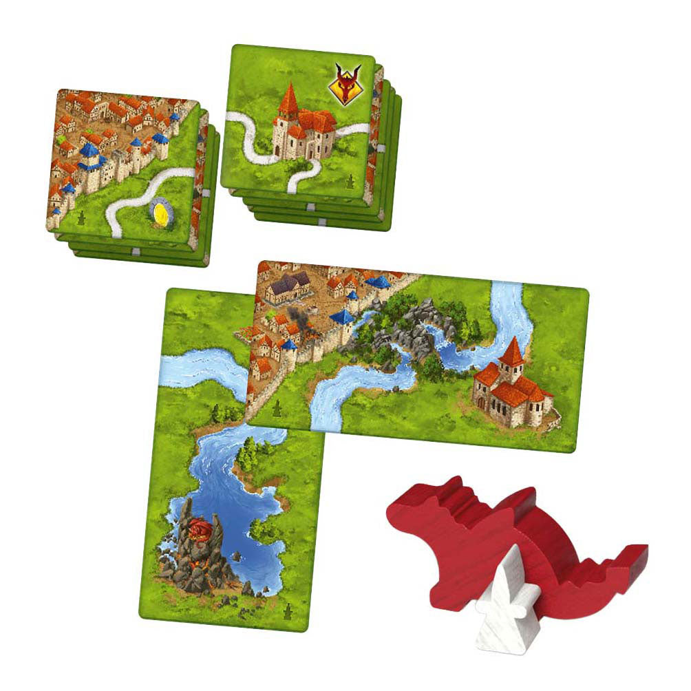 999games 999 jeux extension fée dragon de Carcassonne