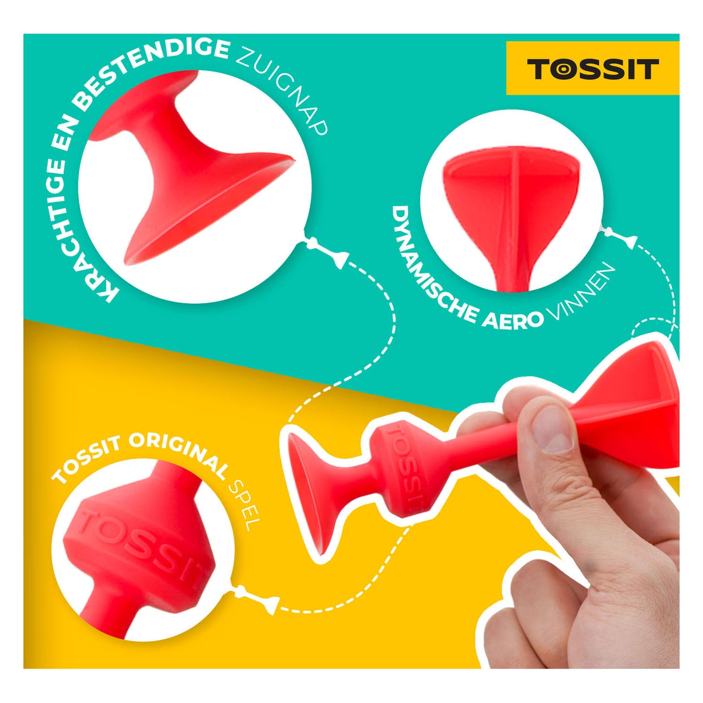 Jeu Tossit Starter Pack jaune - bleu