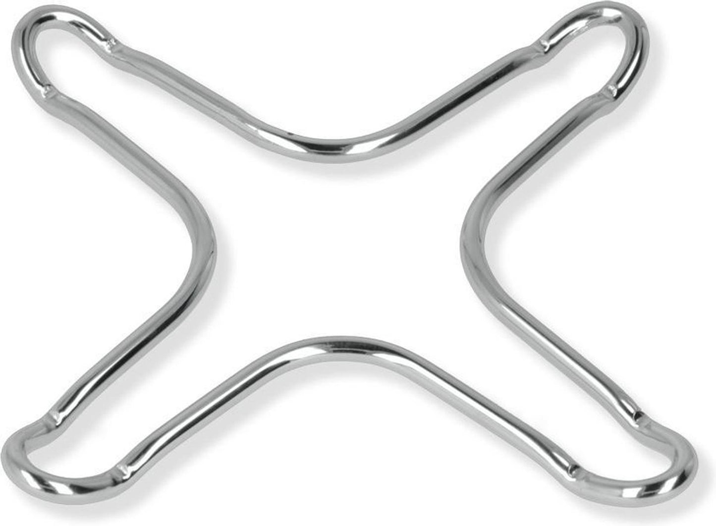 Metaltex Gas Fire réducteur en acier inoxydable 2 pièces