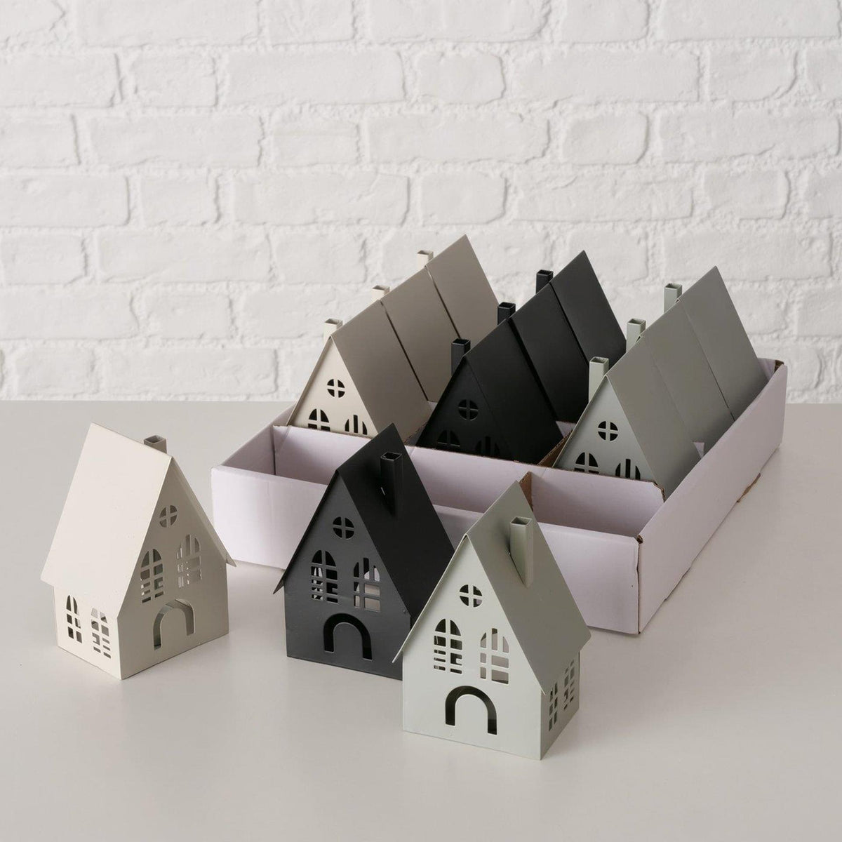 Boltze home maison lanterne l7,3xh12,9cm