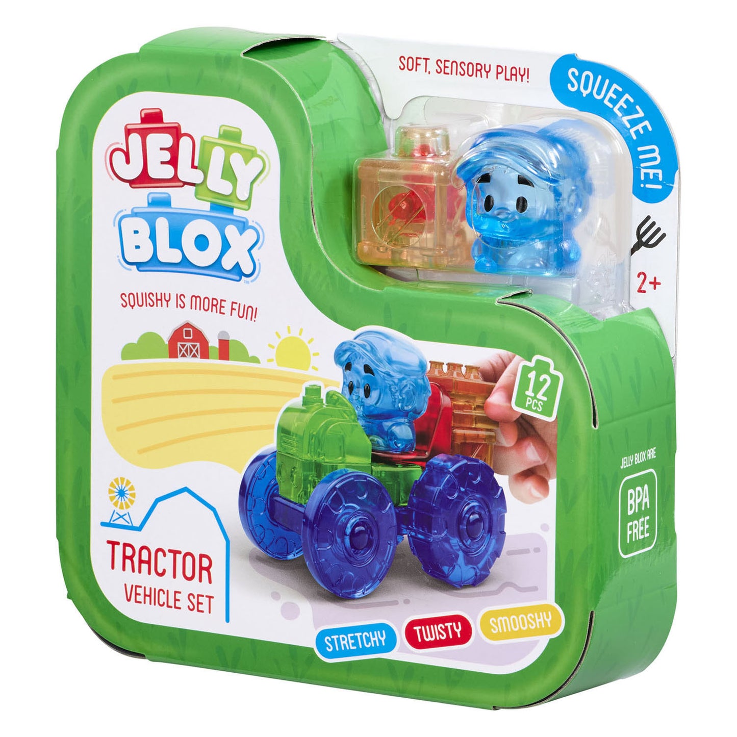Agriculteur de tracteur Jelly Blox | 2 pièces