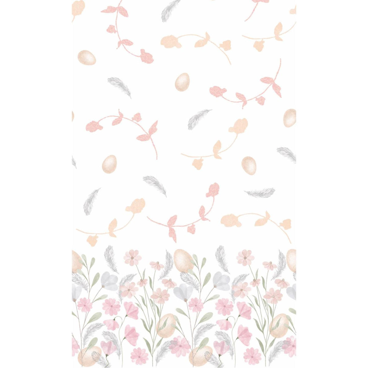 Nappe Duni douce Pâques 138x220cm