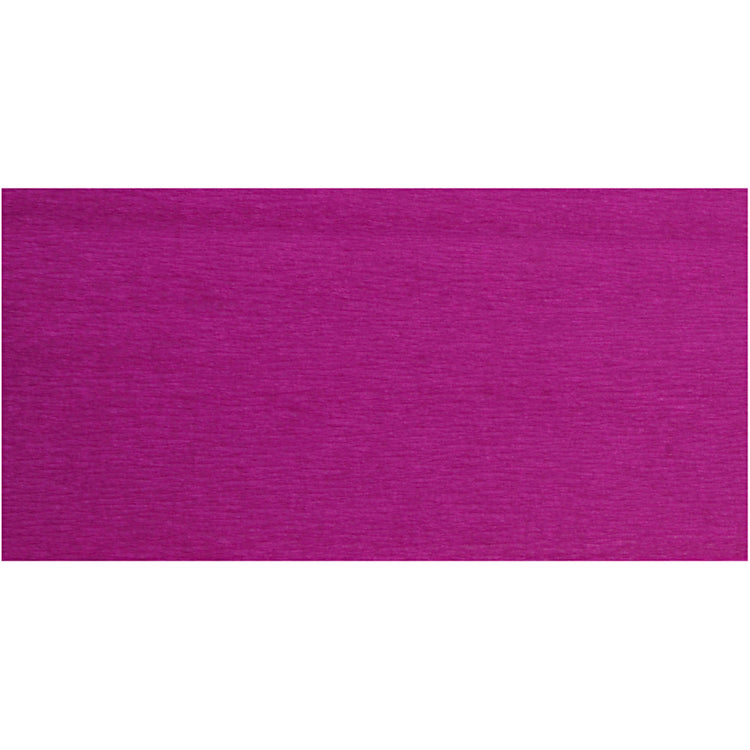 Papier crépon Creativ company, feuille 50x250 cm, violet, 10 plis 1 boîte