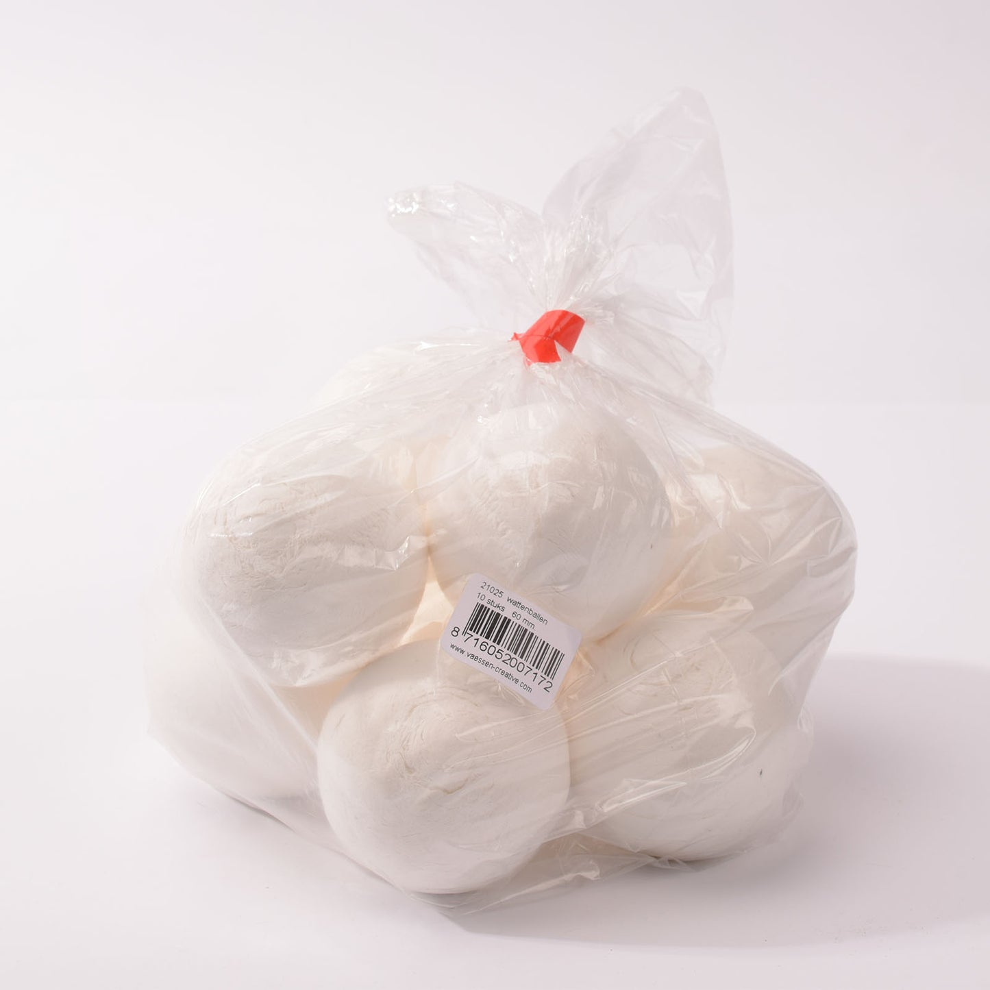 Vaessen creative • boules de coton ø6cm 10pcs