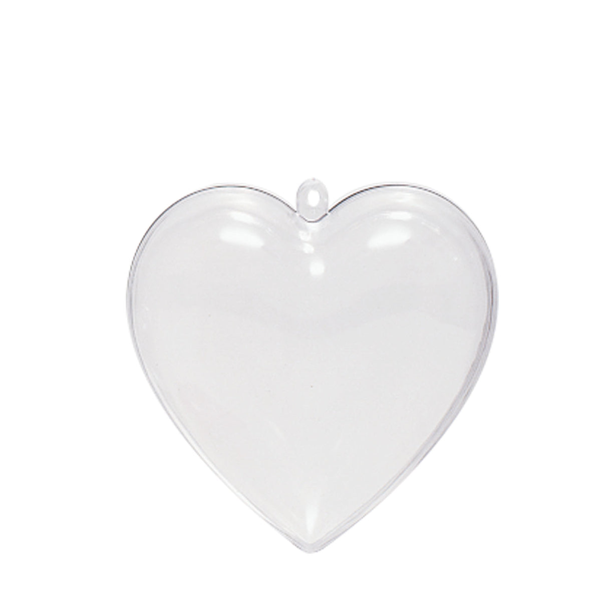 Vaessen creative • coeur en plastique 2 pièces 8cm 250pcs